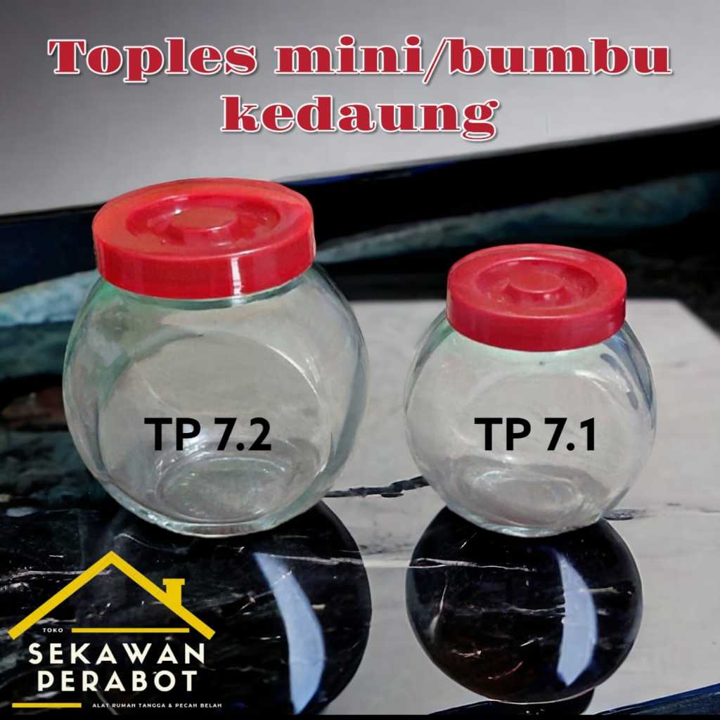 Jual (1 PCS) TOPLES KACA MINI TP 7-2 KEDAUNG TOPLES BUMBU | Shopee ...