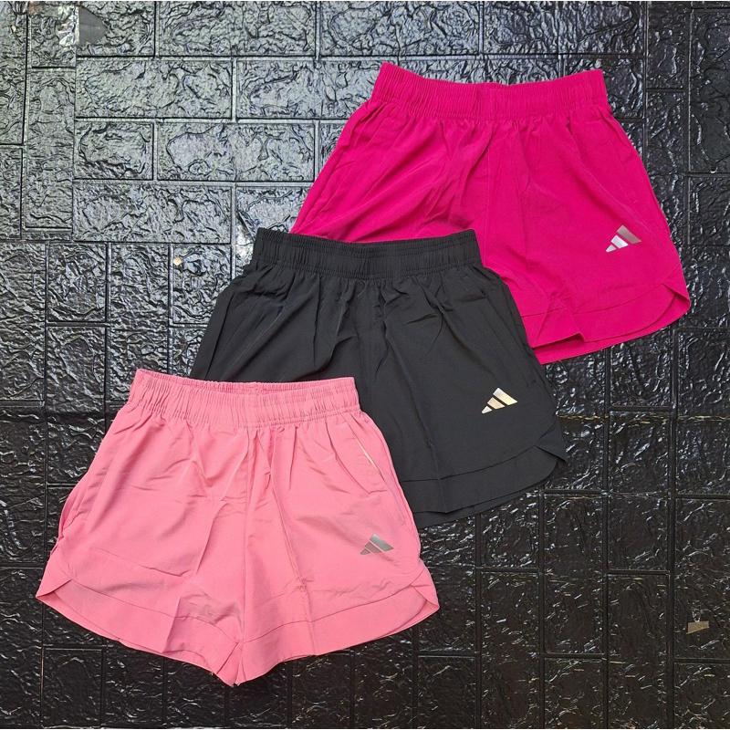 Jual CELANA PENDEK MICRO LEGGING ADIDAS DUA LAPIS OLAHRAGA IMPORT