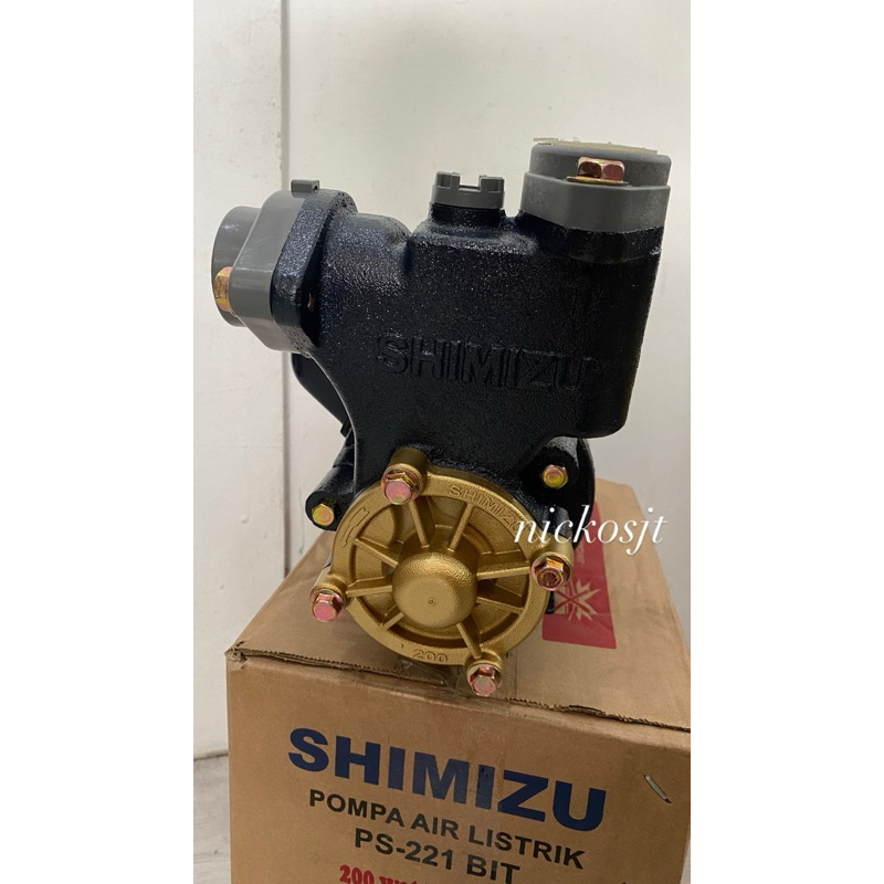 Jual Pompa Air Shimizu non Otomatis PS226 PS 226 PS221 otomatis PS 221 ...