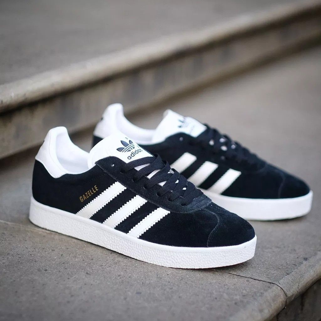 Jual adidas gazelle hitam putih bahan nyaman adem saat di pakai dan