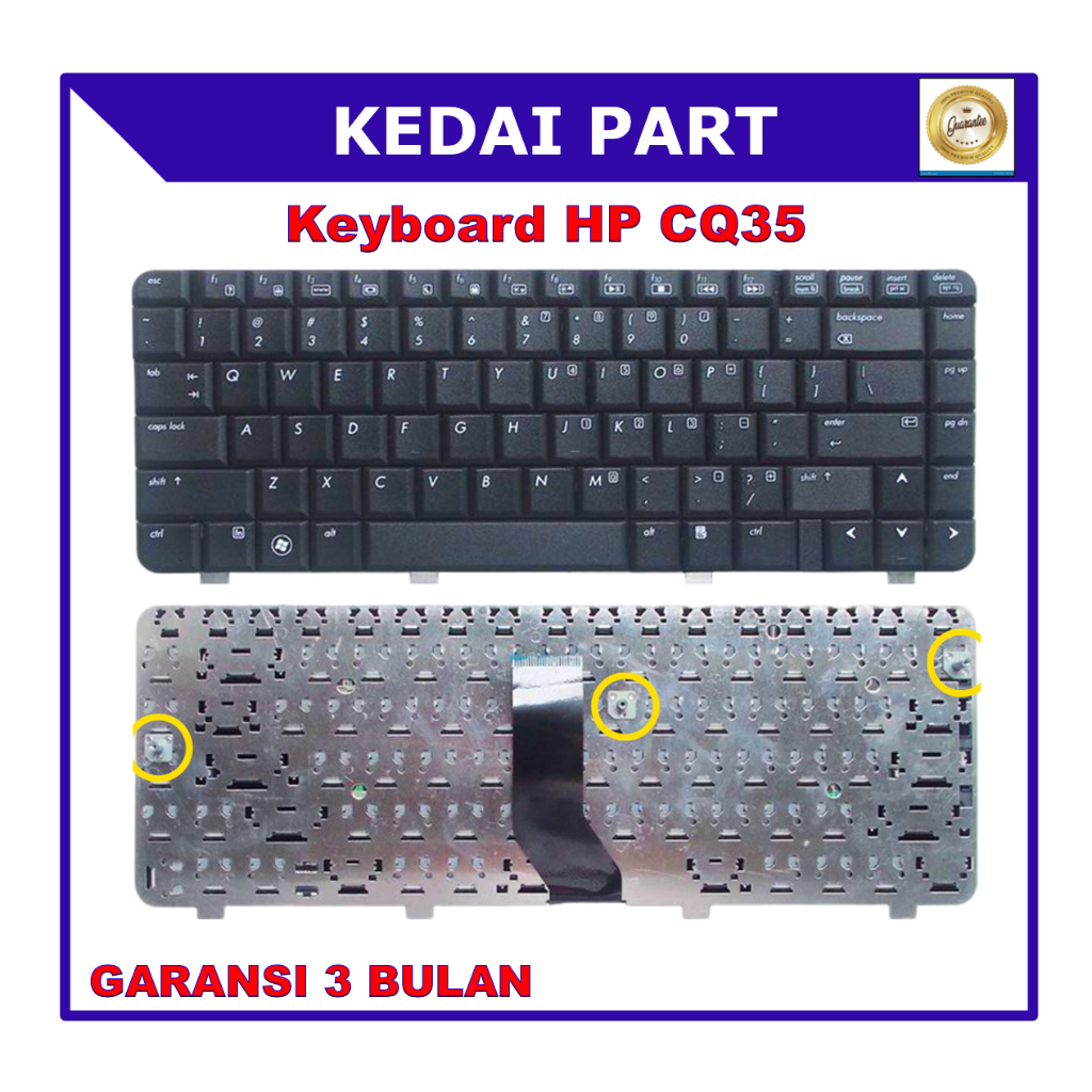 Jual KEYBOARD HP COMPAQ PRESARIO CQ35 DV3-2000 CQ30 CQ36 | Shopee Indonesia