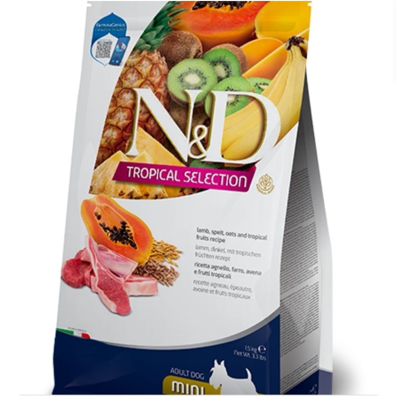 Jual N&D Mini Dog Food Tropical Selection canine 1,5 kg Shopee