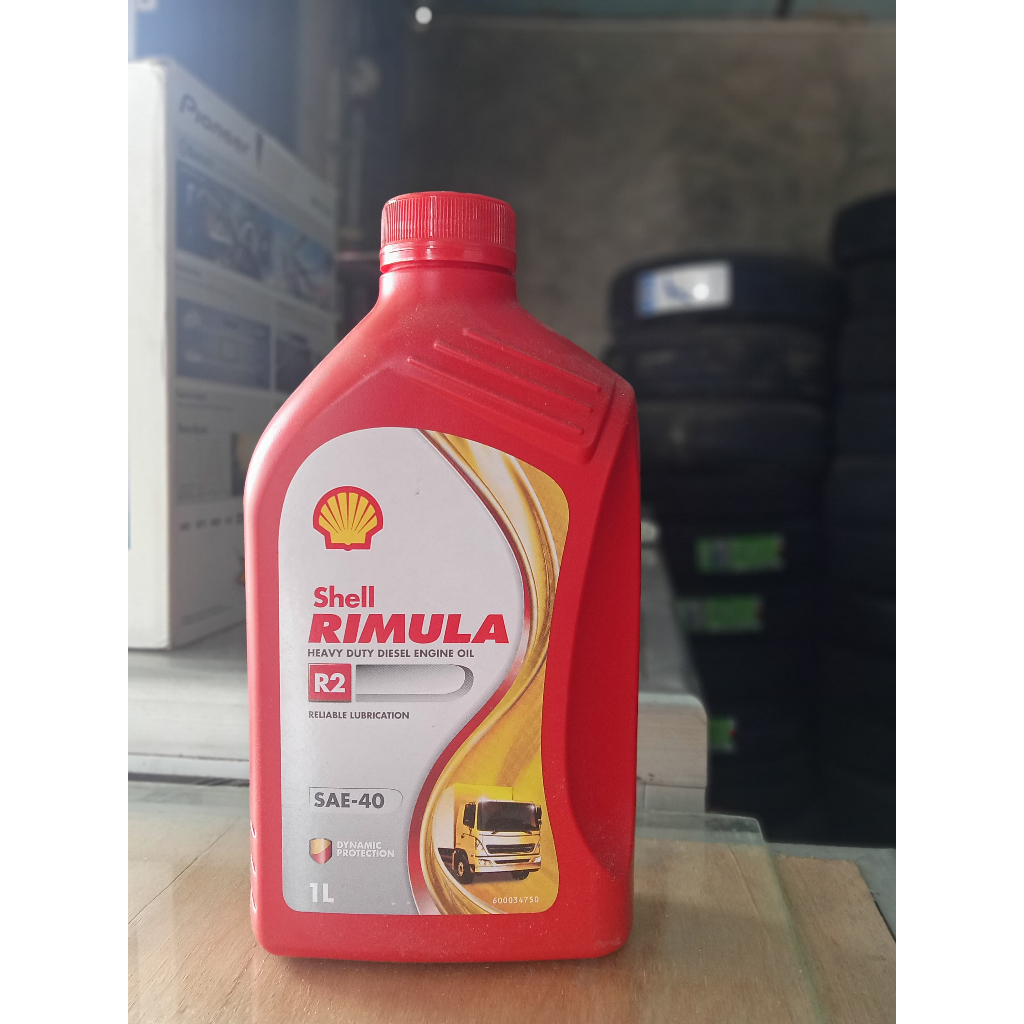 Jual Oli Mesin Mobil Diesel Shell Rimula R2 SAE 40 1 Liter | Shopee ...