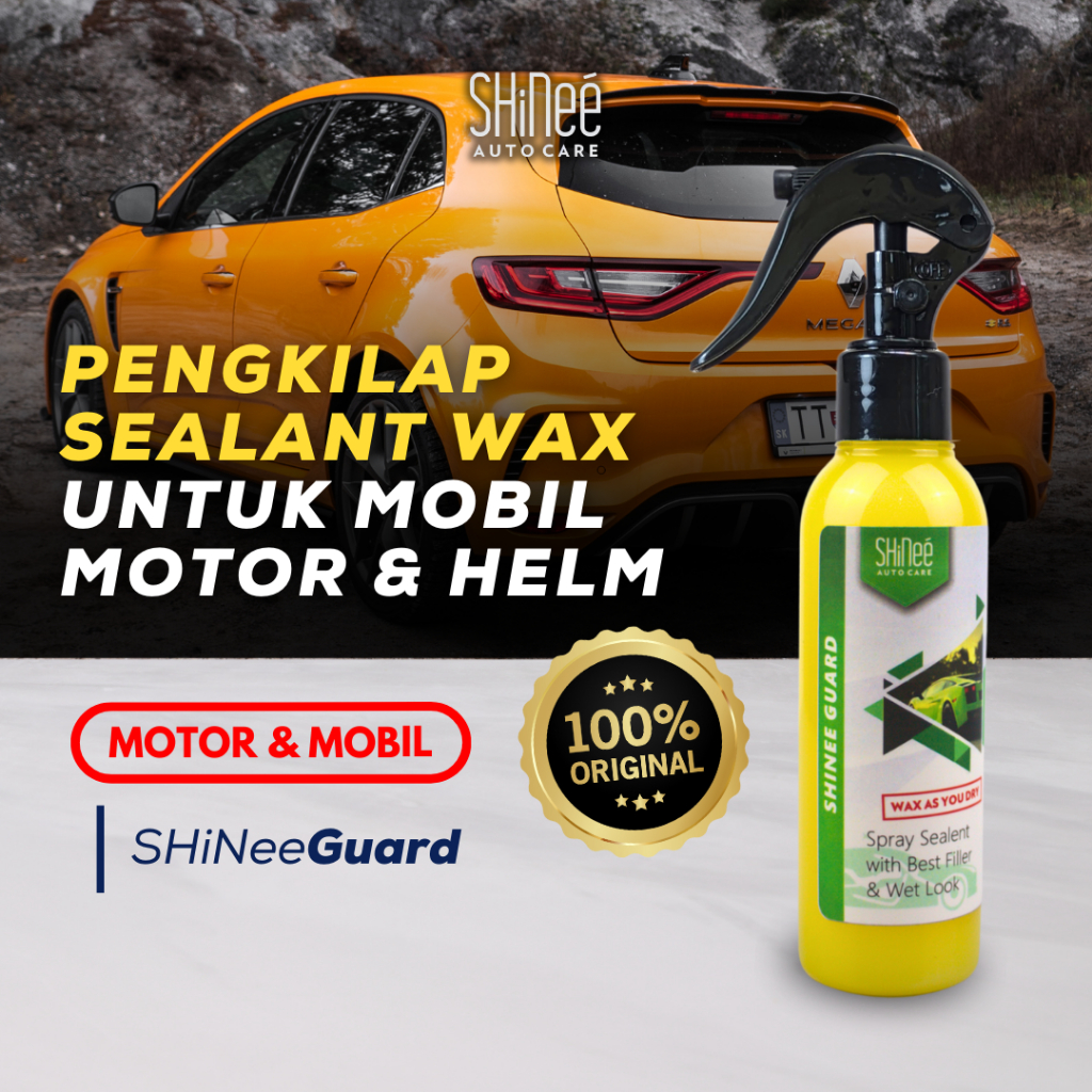 Jual Pengkilap Mobil Motor Nano Ceramic Sealent Wax Perawatan Kendaraan