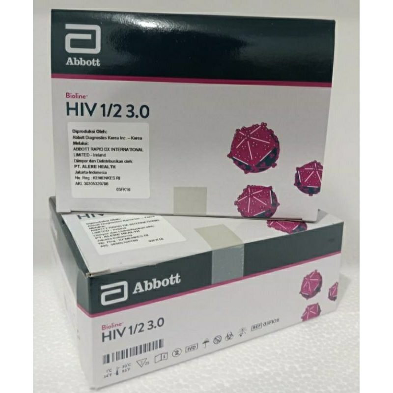 Jual Hiv Abbott Isi 25 pcs ( ed 2026.03.12 ) Shopee Indonesia