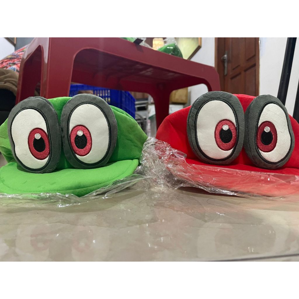 Jual Topi Super Mario Bross 25cm Topi Luigi Topi Mario Topi Chucky ...