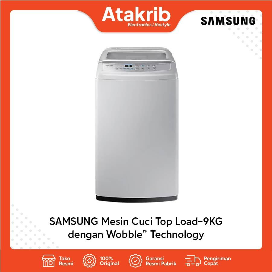 Jual SAMSUNG MESIN CUCI FULL AUTO WA90H4200SG/SE Wobble™ Technology 9 ...