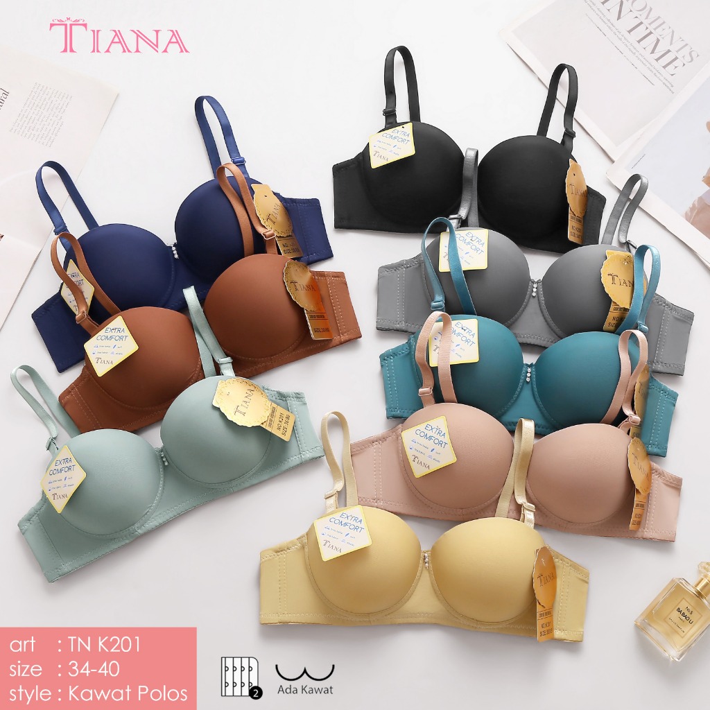 Jual Bra Tiana Push Up Bra Bra Kawat Polos Art Tn K201 Shopee Indonesia 8303