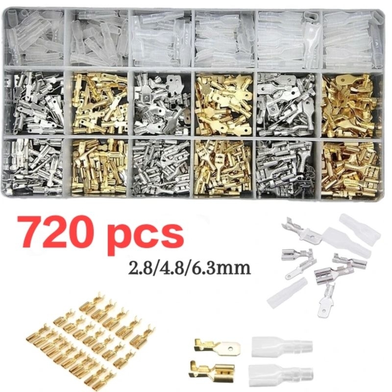 Jual Set Terminal Crimp Konektor Cewe Cowo Kawat Tembaga Listrik ...