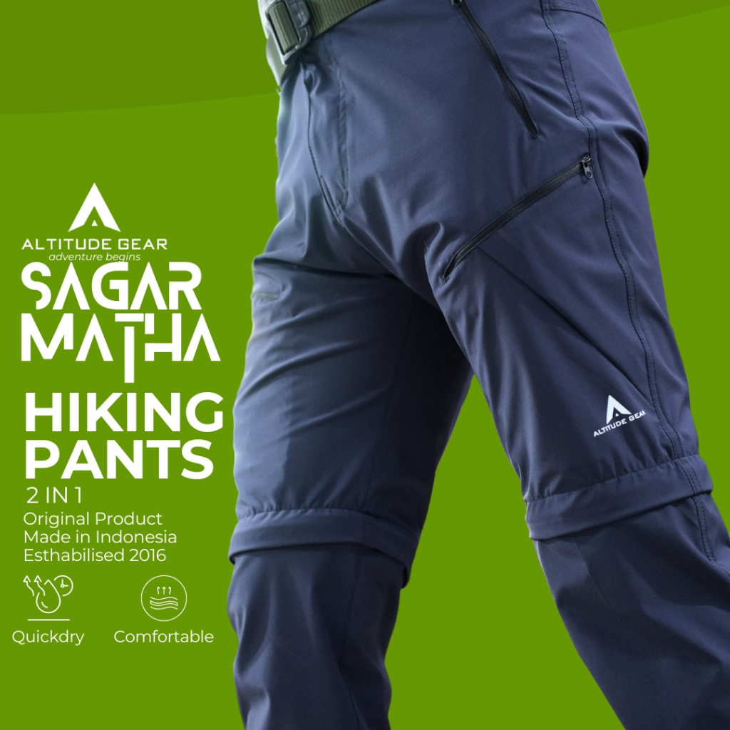 Jual Altitude Gear Sagarmatha Convertible Pants Celana Gunung Panjang ...