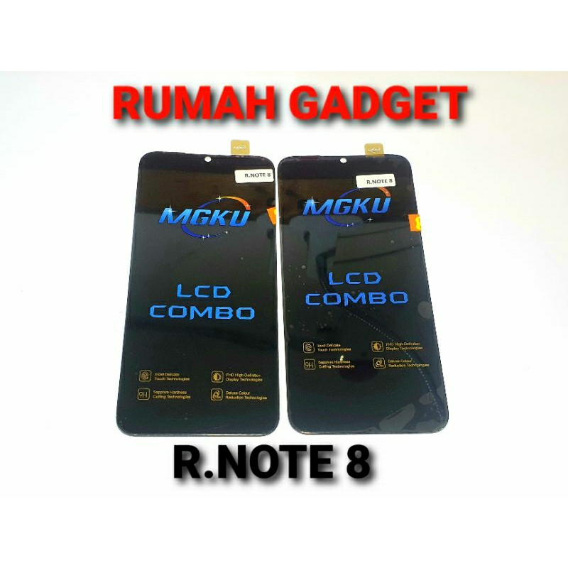 Jual LCD REDMI NOTE 8 FULLSET TOUCHCSCREEN INCELL/SUPER/ORGNAL | Shopee ...