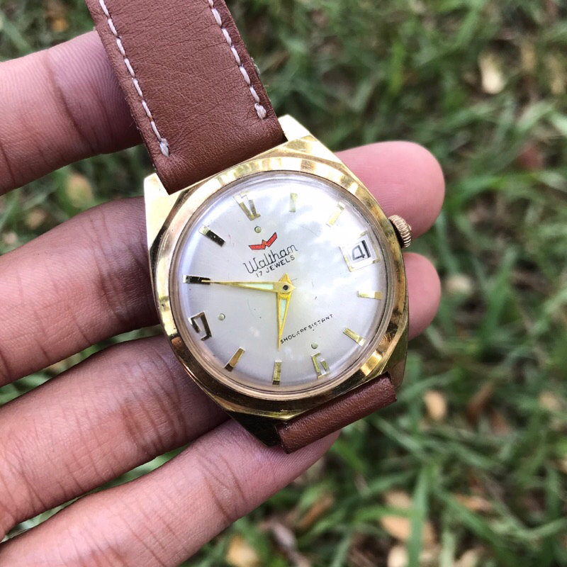 Jual Jam Tangan Vintage Waltham Usa Manual Winding Jadul Kuno Antik Classic Shopee Indonesia