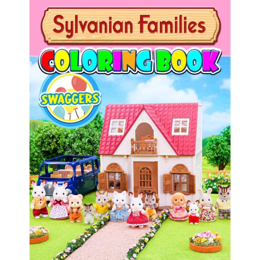 Jual Paket Printable Sylvanian Families Coloring Pages - Flora Rabbit