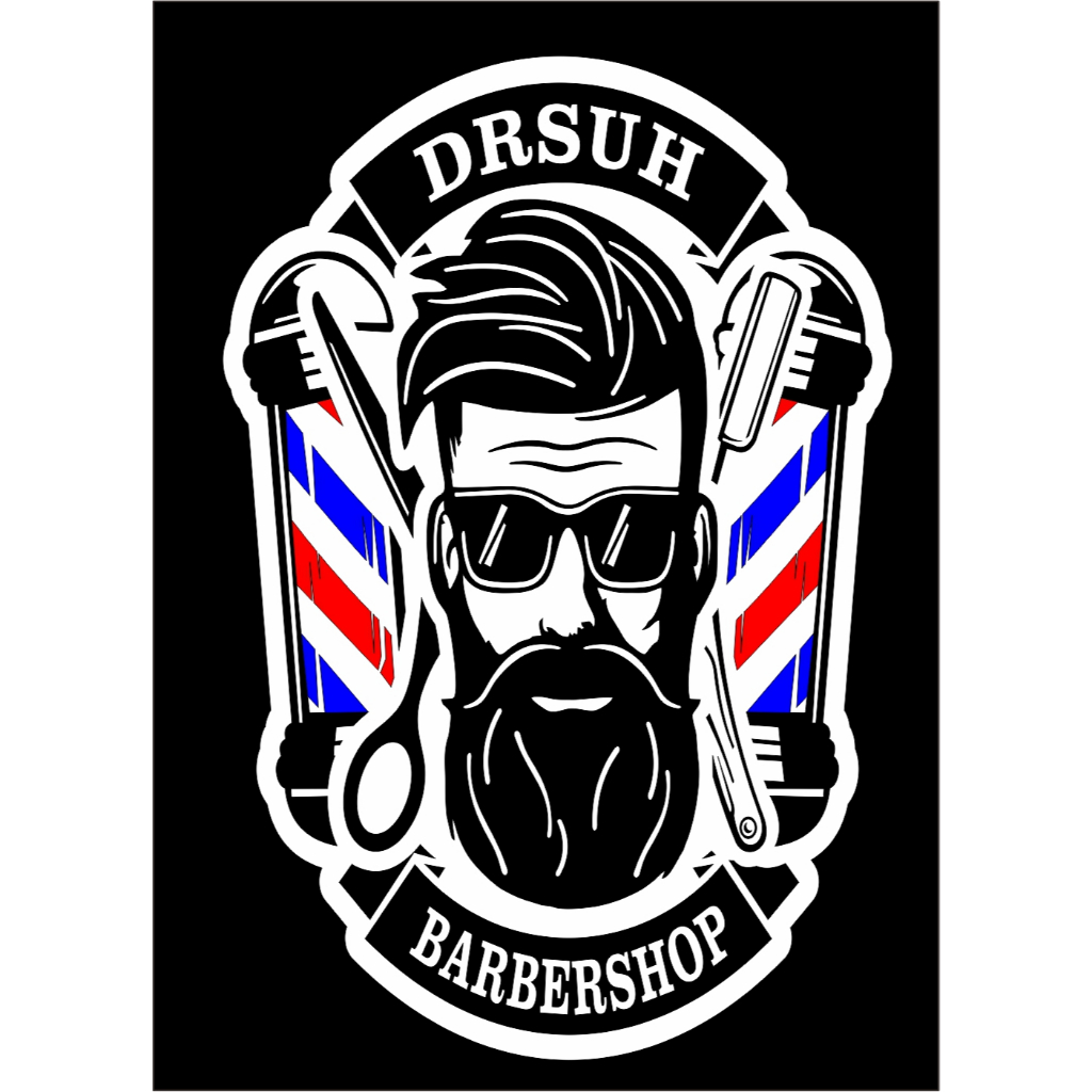 Jual sticker CUTTING custom NAMA BARBER | Shopee Indonesia