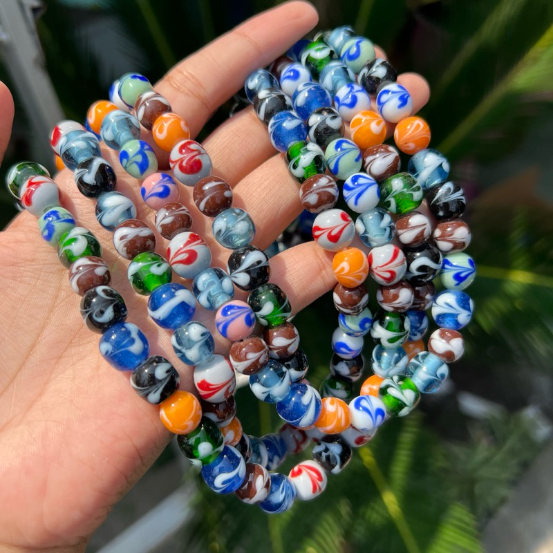 Jual Manik Bulat Motif Mix | Shopee Indonesia