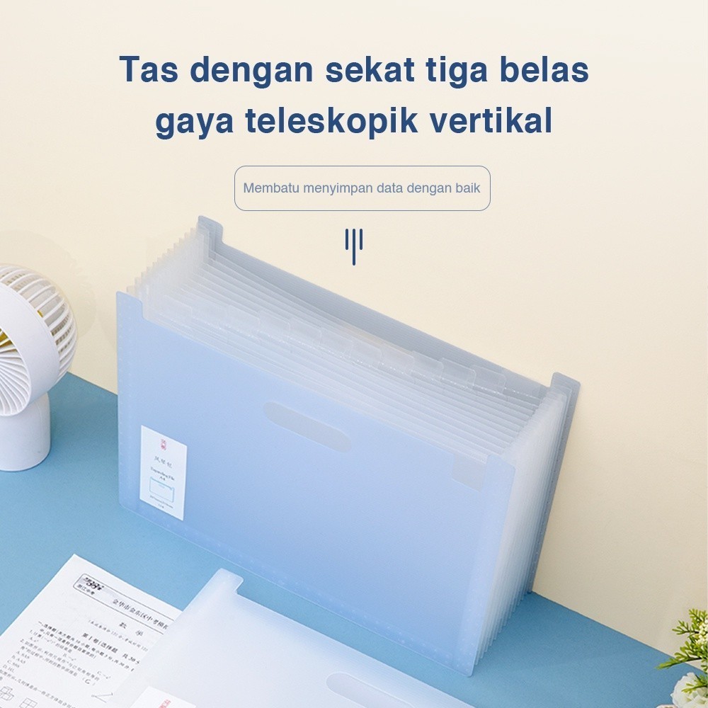 Jual Deli Expanding File A4 13 Pocket - Tempat Penyimpanan Berkas ...