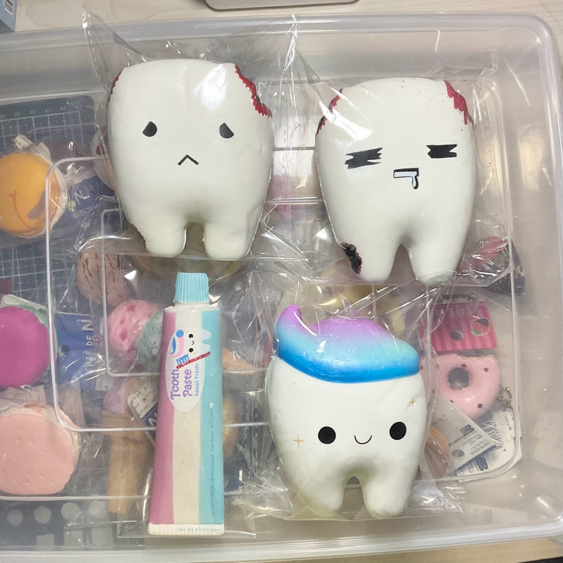 Jual squishy cutie creative tooth & paste (price take all) | Shopee ...