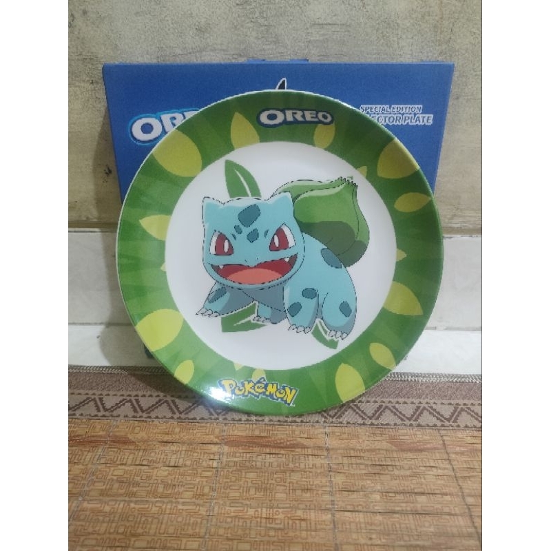 Jual Piring Oreo Pokemon Bulbasaur Piring keramik | Shopee Indonesia