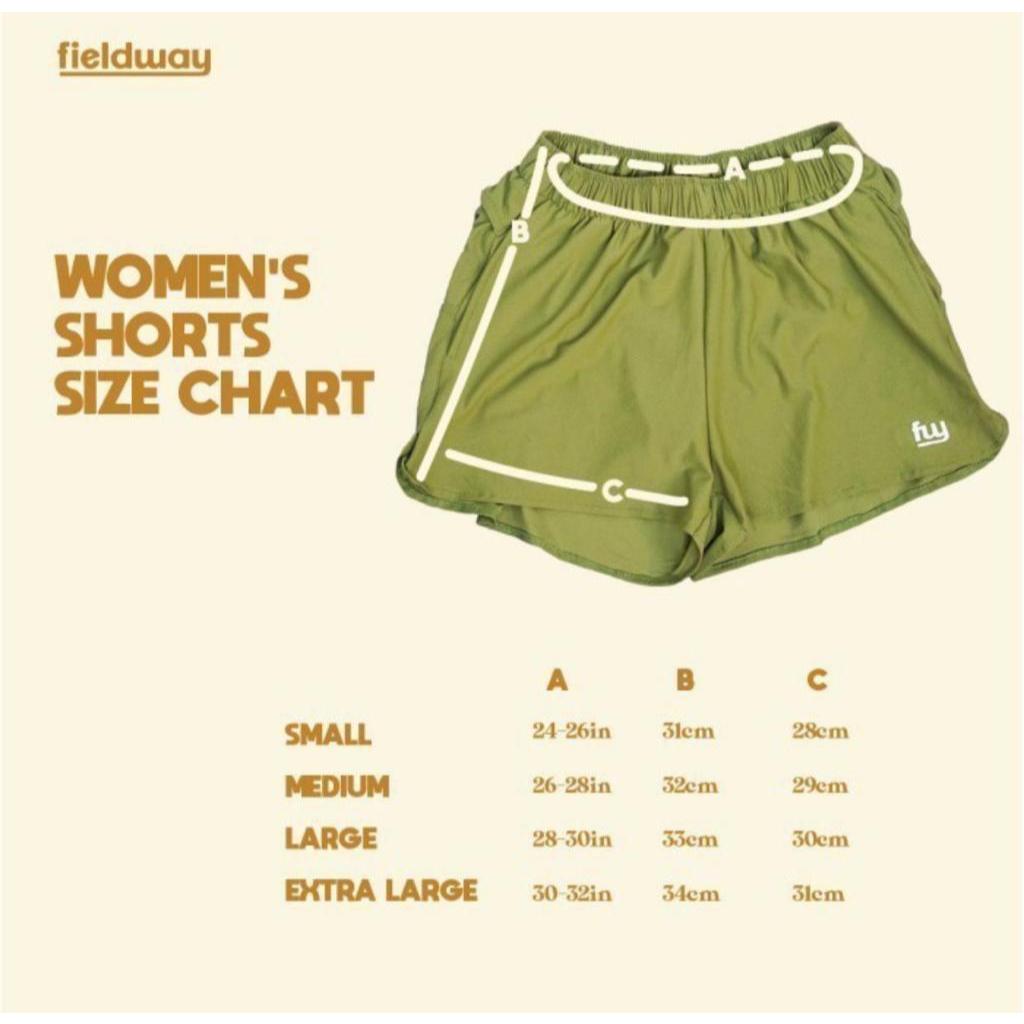 Jual Fieldway Women's Shorts in Chestnut | Shopee Indonesia