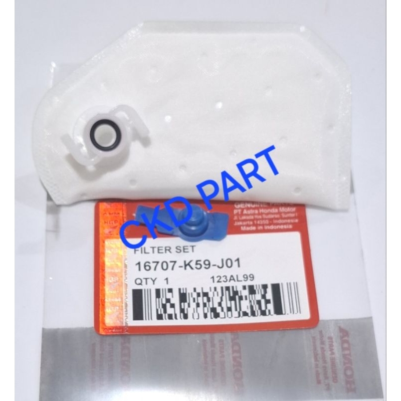 Jual SARINGAN BENSIN FILTER BENSIN INJEKSI PEMPES VARIO 150 SUPRA 125 ...