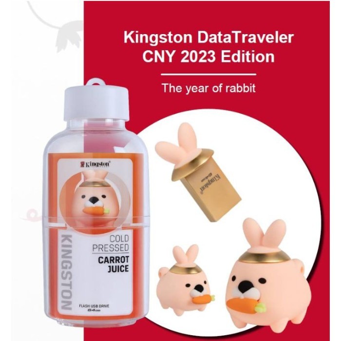 Jual Kingston Flashdisk USB Year of Rabbit Zodiac 64 GB DTCNY23/64G ...