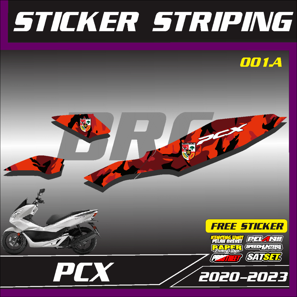Jual Sticker Striping PCX 150 Semifull - Stiker List Pemuda Pancasila ...