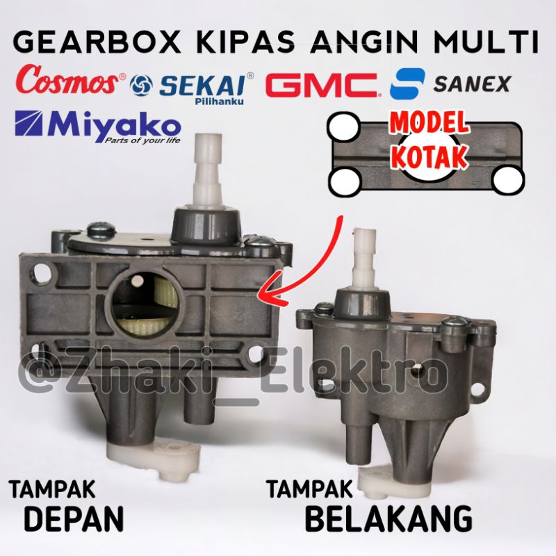 Jual Gearbox Kipas Angin Kaki Kotak Universal Gearbox Rotari Shopee Indonesia