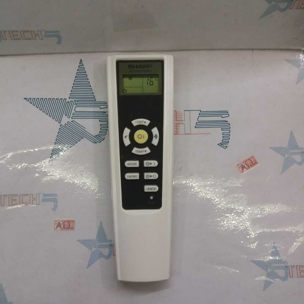 Jual REMOT REMOTE AC SHARP JETSTREAM CRMC-A863JBEZ ORIGINAL ASLI ...