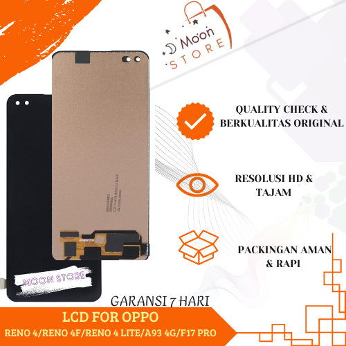 Jual LCD TOUCHSCREEN OPPO RENO 4 / RENO 4F / 4 LITE ORIGINAL FULLSET ...