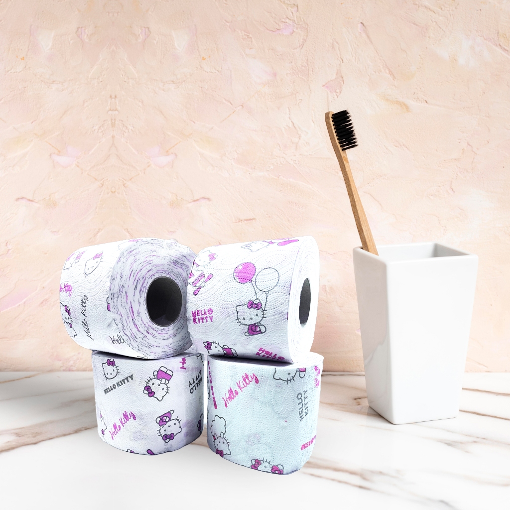 Jual Tissue Toilet/Tisu Roll Kering Bermotif Lucu/ Cute Patterned ...