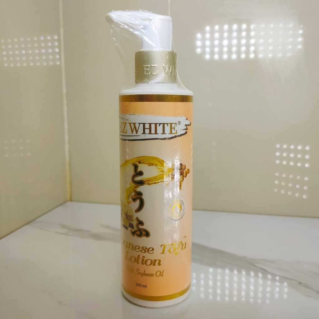 Jual Lotion EZ WHITE Japanese Tofu Lotion With Soybean Oil 250ml Asli