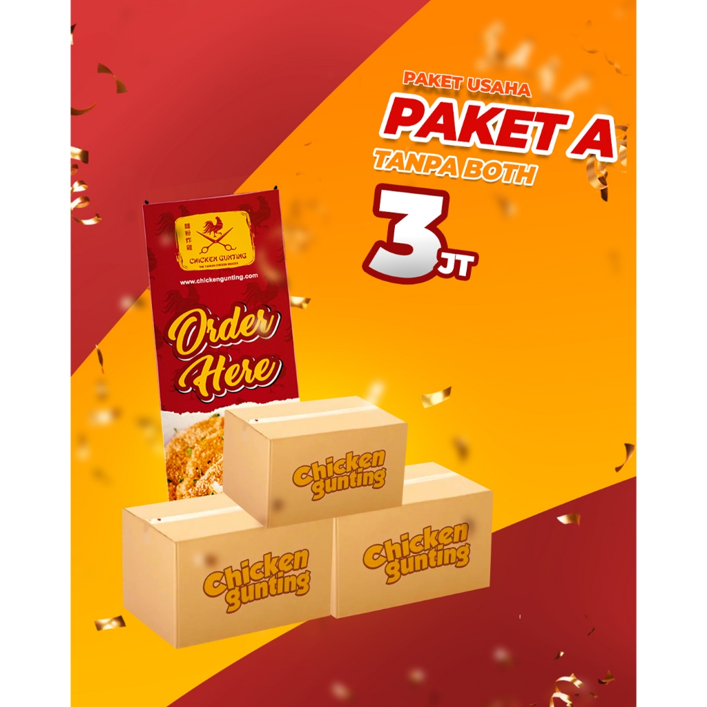 Jual Paket Kemitraan Chicken Gunting, Tanpa Booth - Paket A, Peralatan ...