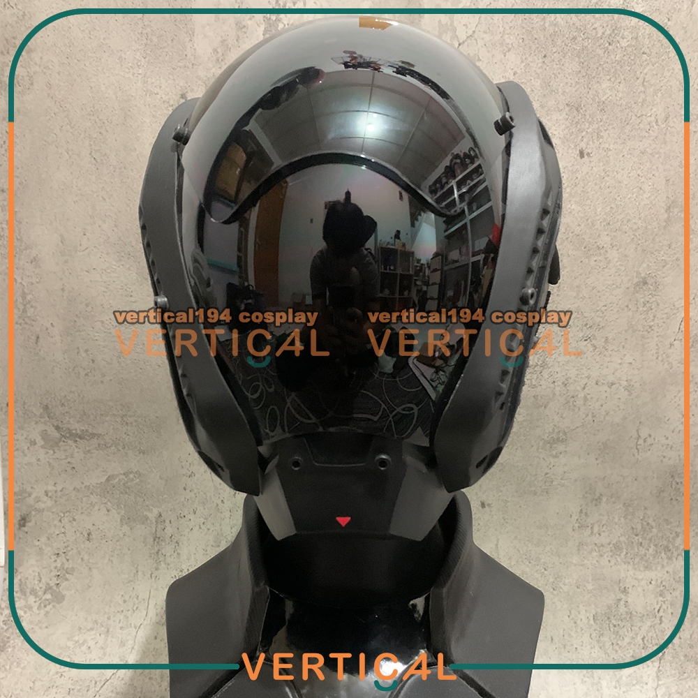 Jual CYBERPUNK HELMET TECHWEAR COSPLAY MASK ROBOT KOSTUM TOPENG POLISI ...