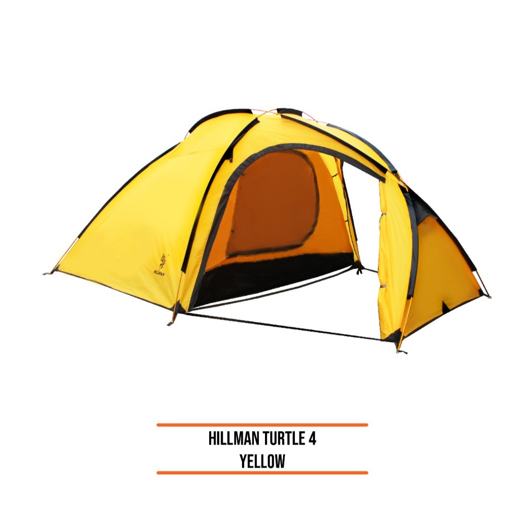 Jual Tenda Camping Hiking Campervan HILLMAN TURTLE 4 TENT Frame Alloy ...