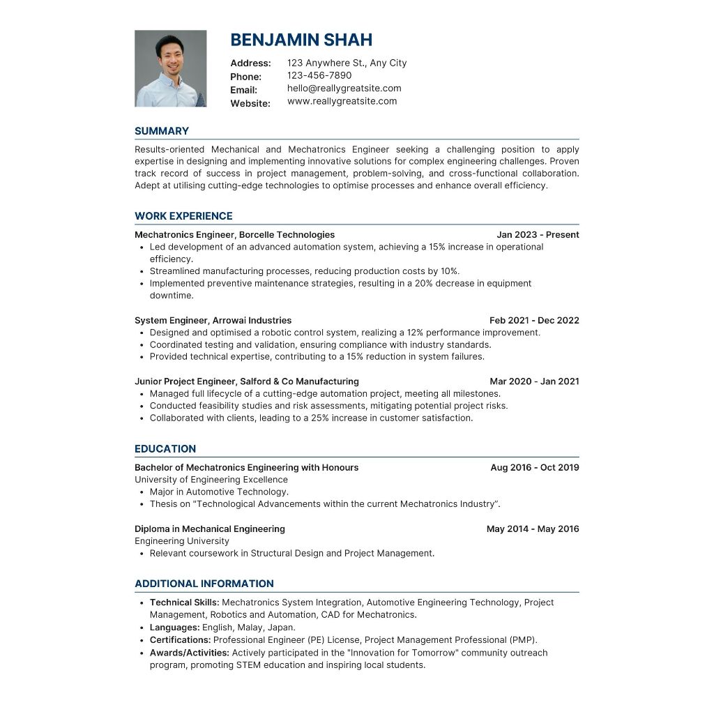 Jual JASA MEMBUAT CV ATS/CANVA | Shopee Indonesia