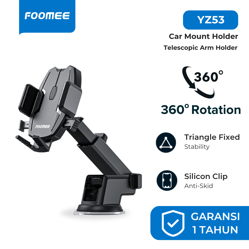 Jual Foomee YZ53 Holder Handphone Car Phone Holder 360° Rotation ...