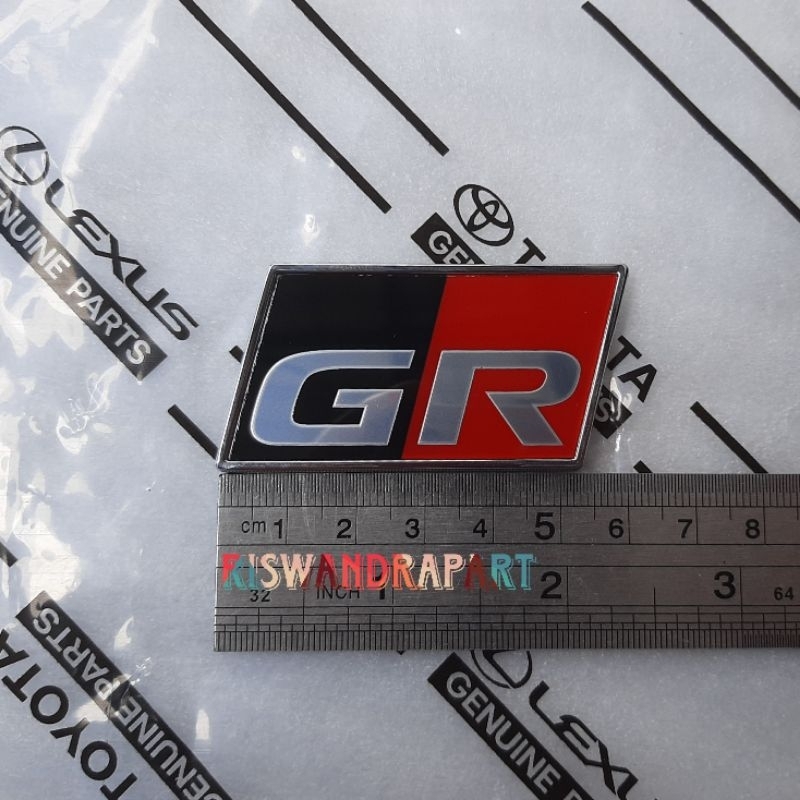 Jual Logo Emblem tulisan GR Gazo Racing universal ORIGINAL | Shopee ...