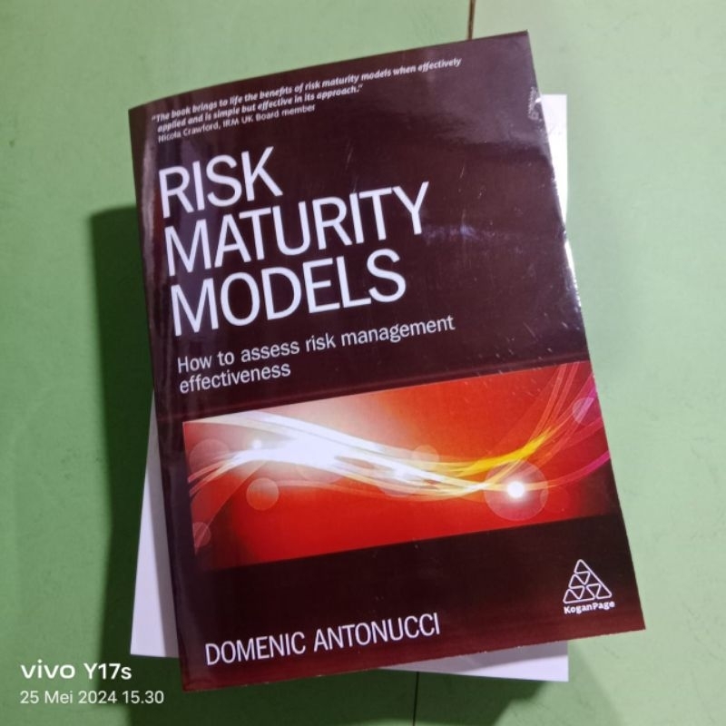 Jual Risk Maturity Models: How to Assess Risk Management Effectiveness ...