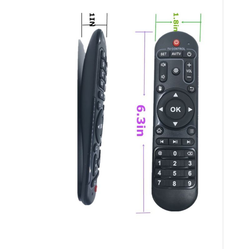 Jual Remote remot android box x96 max x96 mini x98 max t95 | Shopee ...