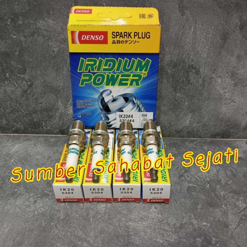 Jual Busi Iridium Denso 1Set 4pc Outlander Sport Galant IK20 Original ...