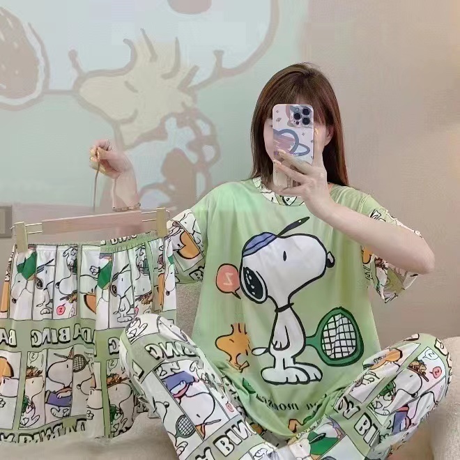 Jual Yooyi Baju Tidur Wanita 3 In 1 Piyama Setelan Perempuan Dewasa ...