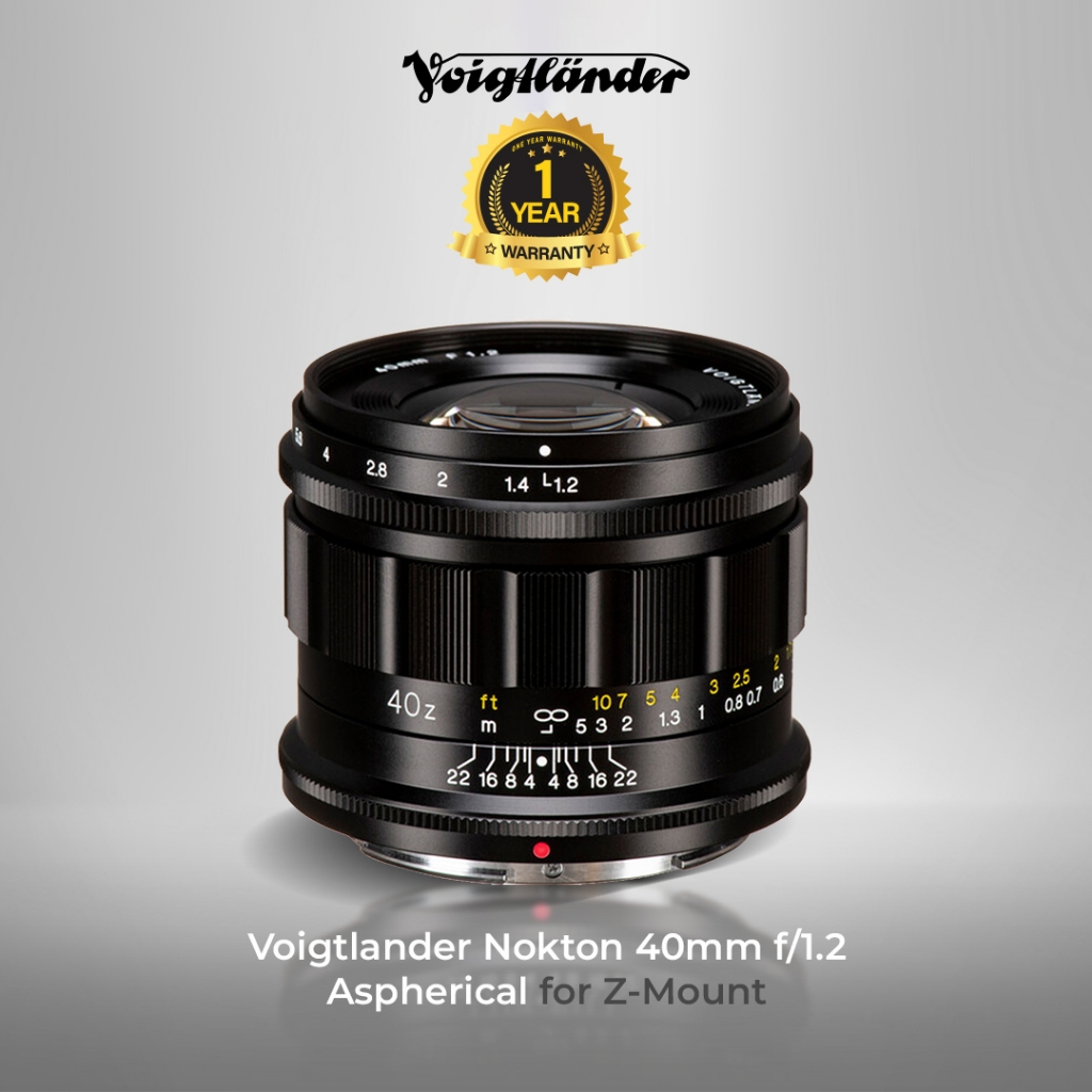 Jual Voigtlander Lens 40mm F1 2 Z Mount Nokton For Nikon Z Lensa 