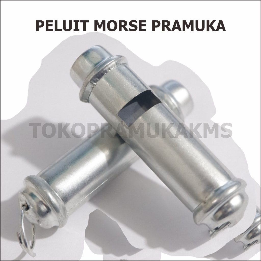 Jual Peluit Morse Pramuka Scout Stainles logam pluit komando/peluit ...