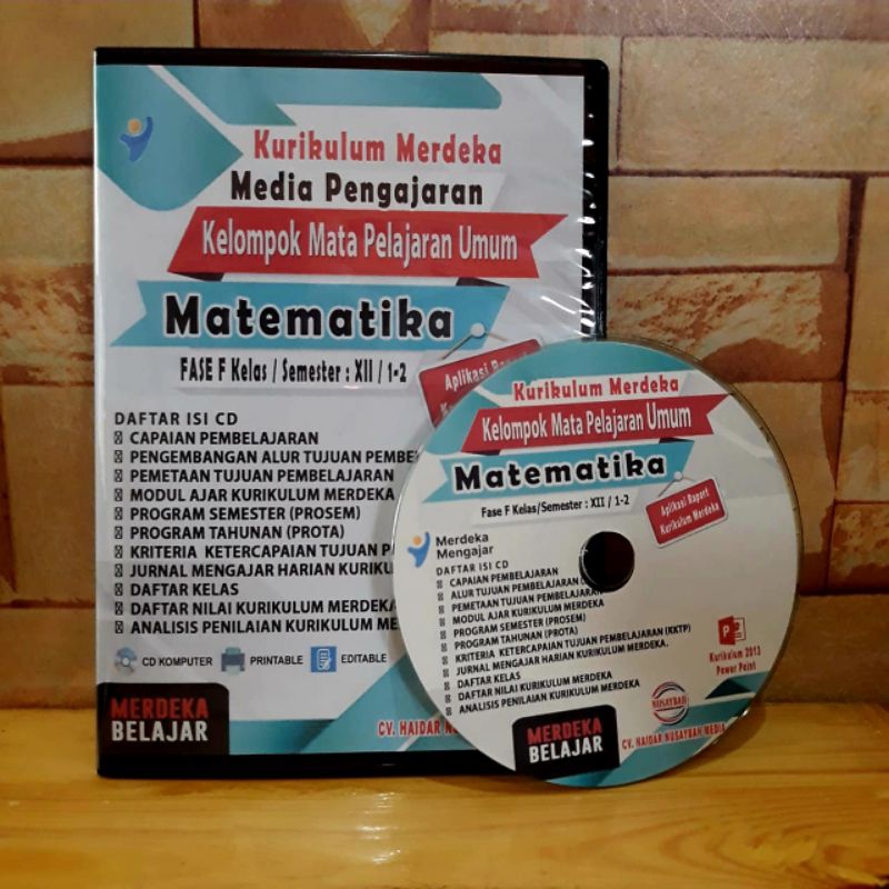 Jual MODUL AJAR SMA MATEMATIKA KELAS 12 KURIKULUM MERDEKA | Shopee ...