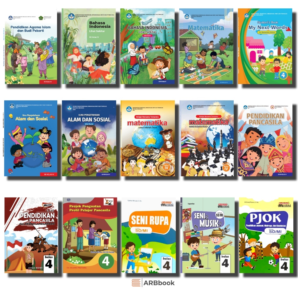 Jual BUKU KURIKULUM MERDEKA KELAS 4 SD /MI | Shopee Indonesia