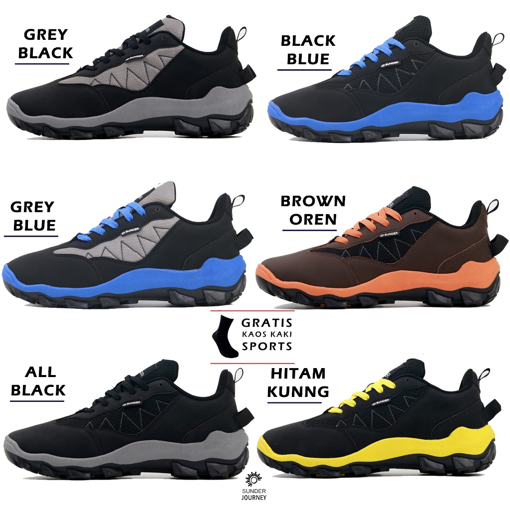 Jual Sepatu Gunung Hiking Semi Boot Sunder Journey Original Sepatu ...
