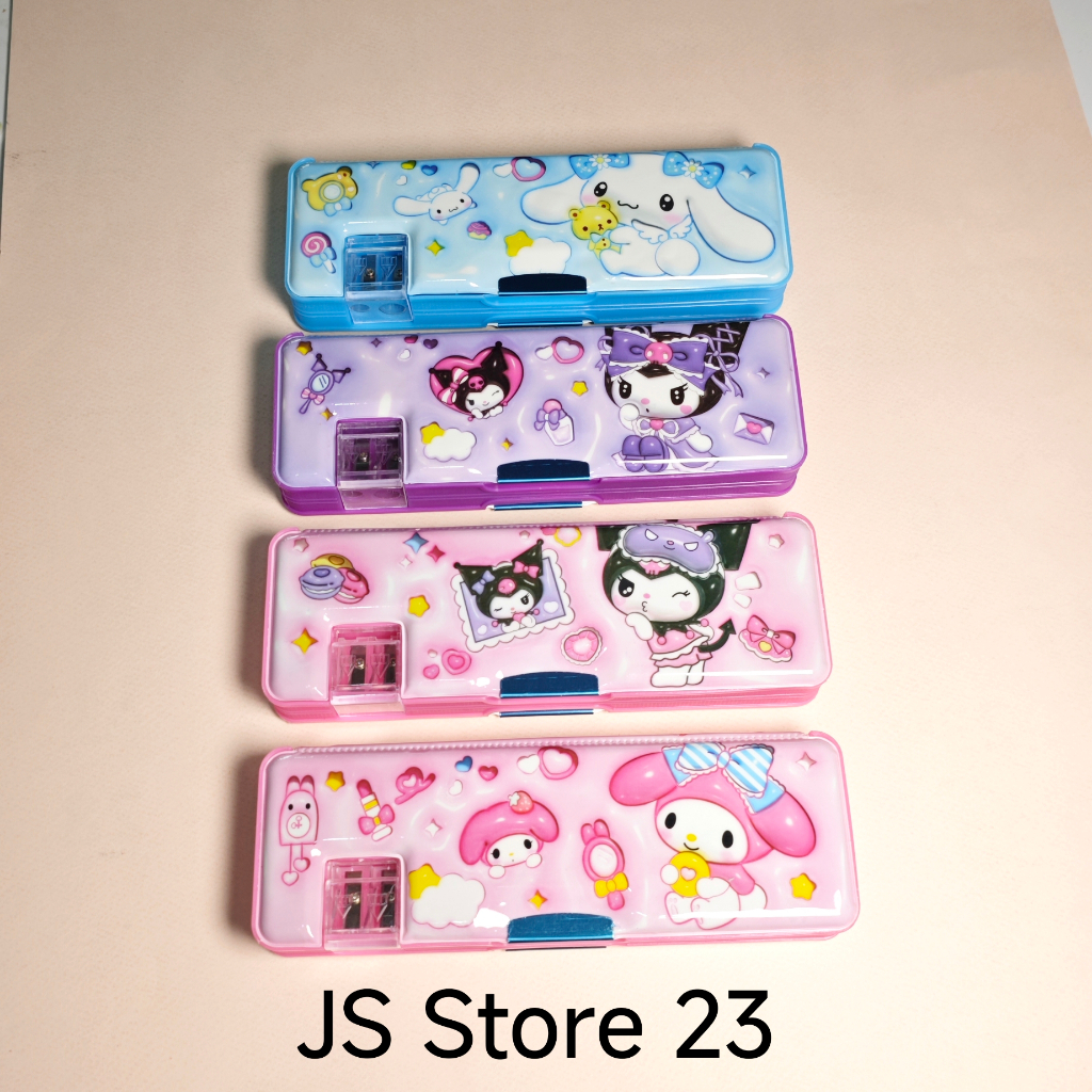 Jual Kotak Tempat Pensil Magnet 2 sisi Sanrio Kuromi My Melody ...