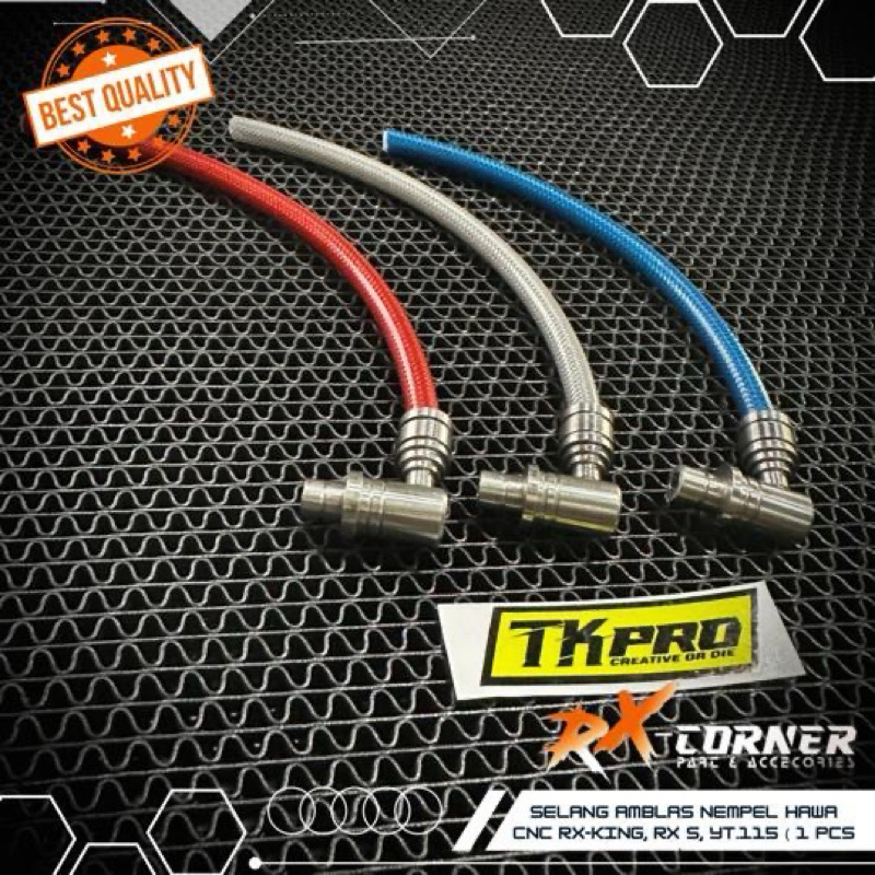 Jual NEPEL SELANG HAWA RX KING CARBON TK PRO | Shopee Indonesia