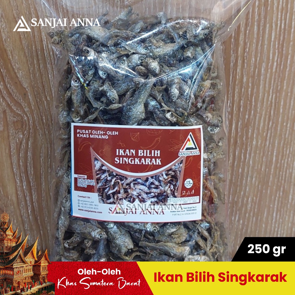 Jual Sanjai Anna Ikan Bilis Bilih Danau Singkarak Ikan Bilih