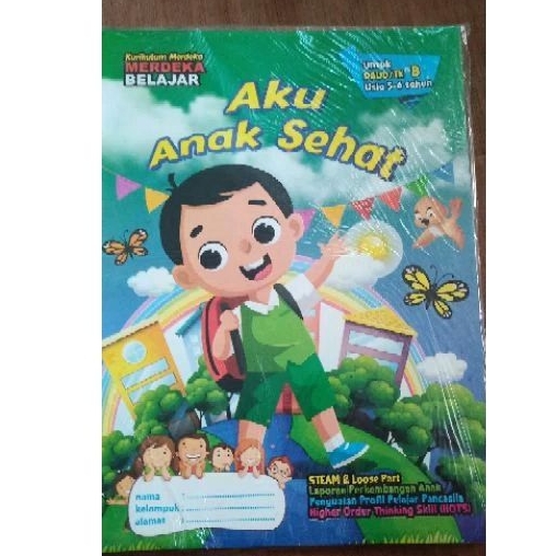 Jual Buku Paket TK B Isi 10 Tebal, LKS Pembelajaran PAUD TK B/ Paket TK ...